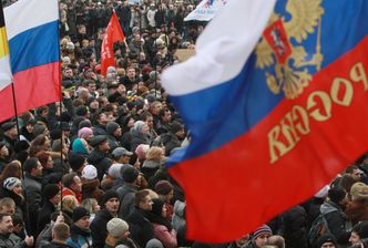 Ukraina: Blisko 10 tys. osób na prorosyjskiej manifestacji w Doniecku