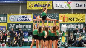 Cheerleaderki na meczu Aluron CMC Warta Zawiercie - Asseco Resovia Rzeszów (galeria)