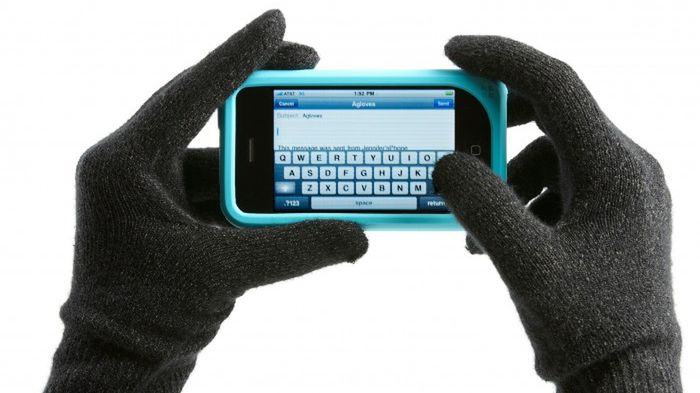 Zimowe rękawiczki dla posiadaczy ekranów dotykowych 1