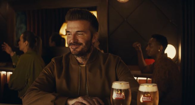 David Beckhan ambasadorem marki piwa