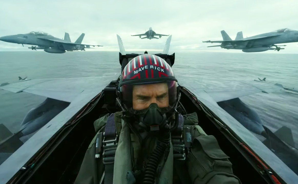 Tom Cruise w "Top Gun: Maverick"