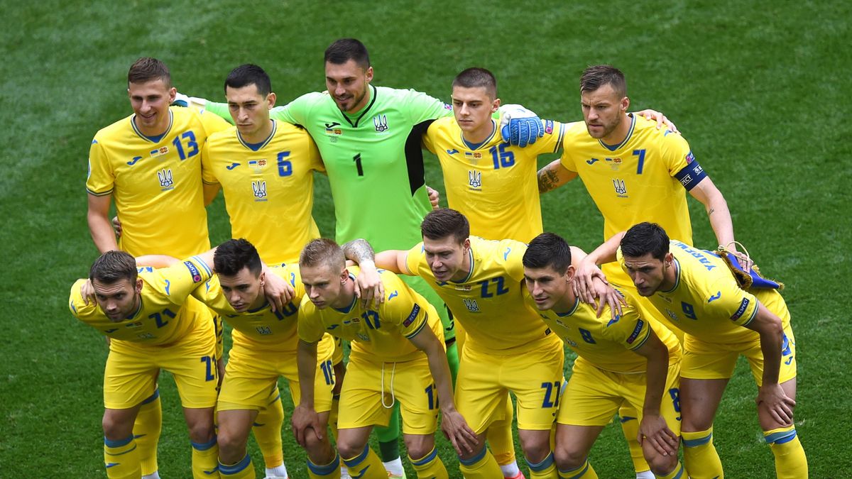 piłkarze reprezentacji Ukrainy