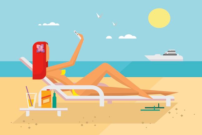 Na dobrze zabezpieczonej skórze opalenizna utrzymuje się dłużej. Zawsze miejmy ze sobą krem z filtrem i smarujmy się nim co jakiś czas