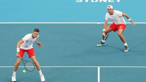 ATP Cup: Hubert Hurkacz i Łukasz Kubot nie wykorzystali meczbola. Punkt w deblu znów nie dla Polski
