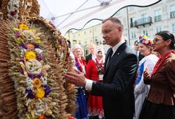 Komentarze po dożynkach z udziałem Dudy. Jest reakcja z Pałacu