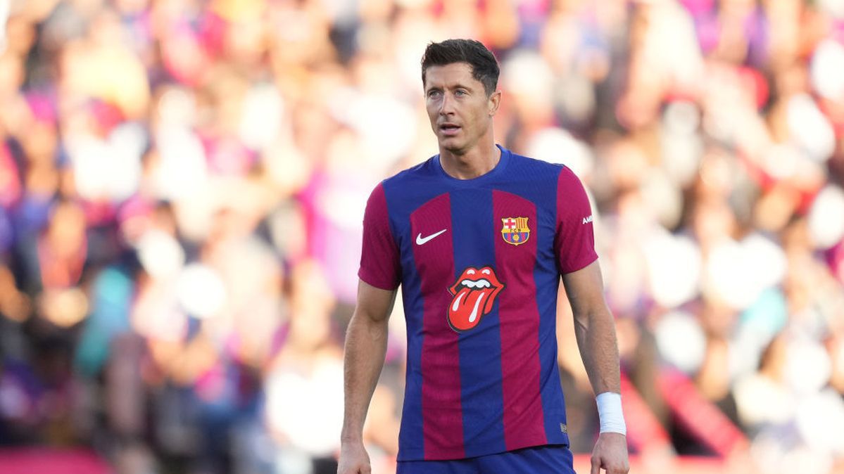 Getty Images / Alex Caparros / Na zdjęciu: Robert Lewandowski
