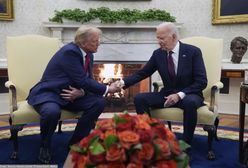 Amerykanie znów to widzą. Biden przyjął Trumpa. "Mam nadzieję"