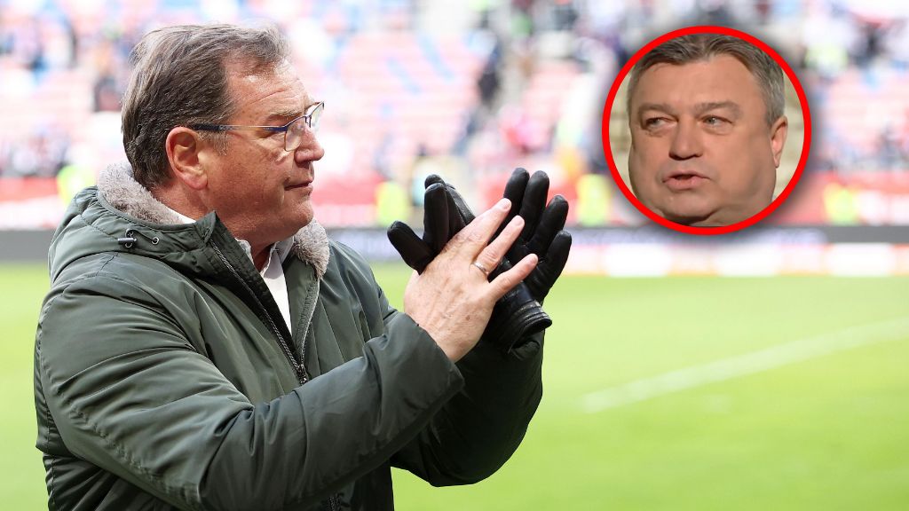 PAP / Jarek Praszkiewicz / Na zdjęciu Jan Urban, w kółku Roman Kosecki (Cafe Futbol/Twitter)