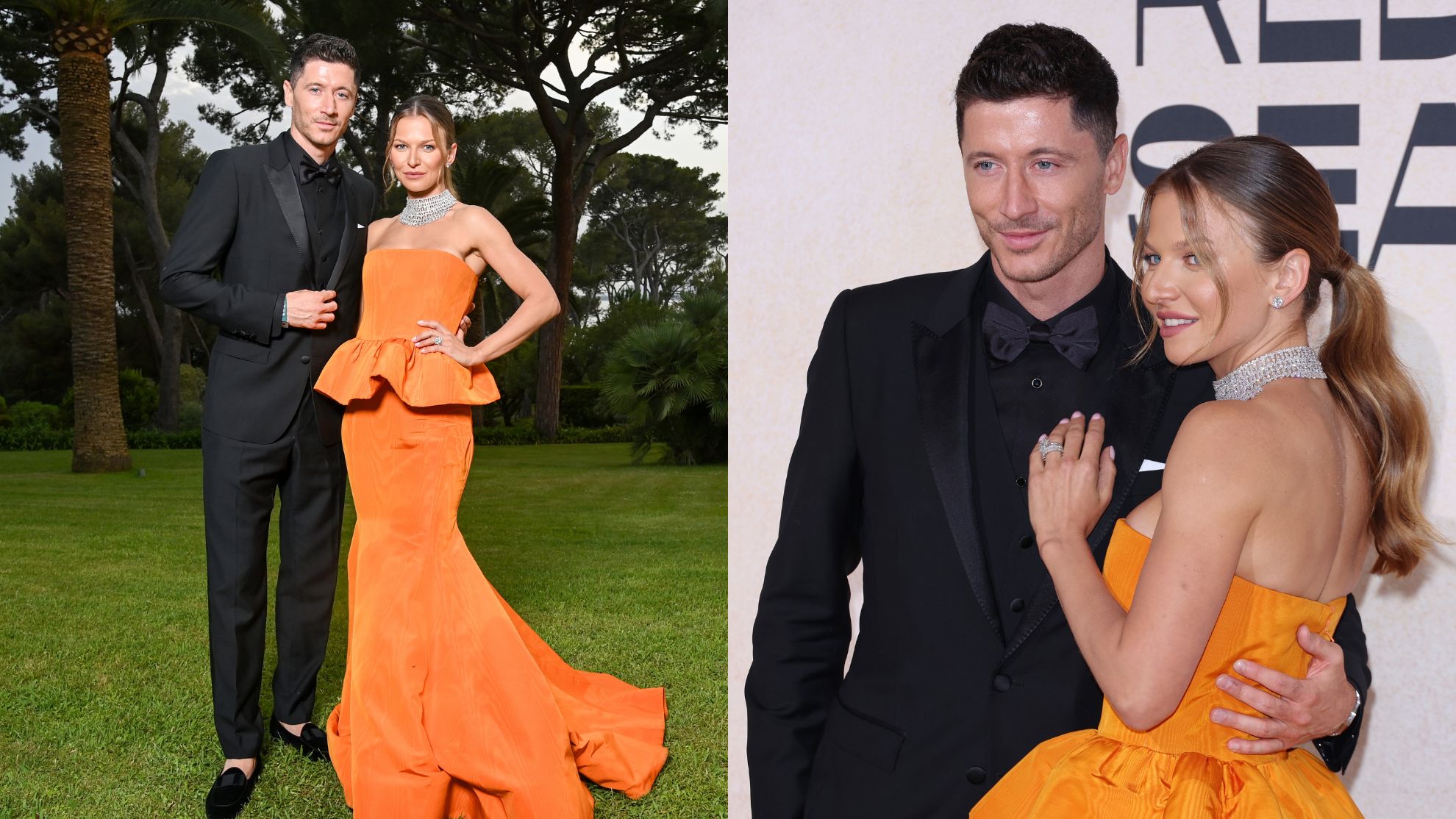 Anna i Robert Lewandowscy brylują w Cannes 