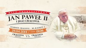 "Cracovia Pany". Krakowski klub zagrał mecz z okazji kanonizacji Jana Pawła II (wideo)