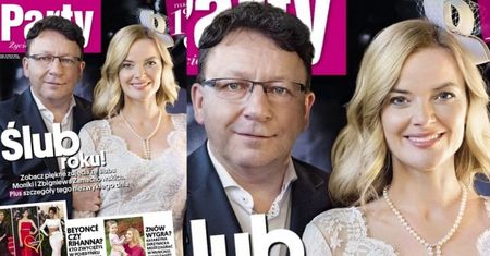 FIGURY WOSKOWE Zamachowskich na okładce "Party"! "ŚLUB ROKU"?