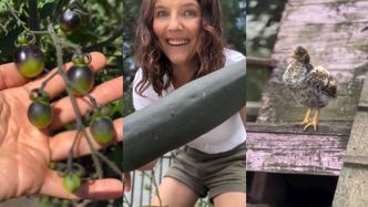 Joanna Jabłczyńska pokazała swój "NIEINSTAGRAMOWY" ogród na wsi: "Nie jest idealny, ale cieszę się, że go mam"