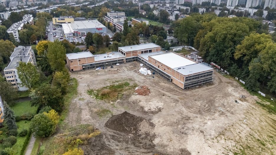 Budowa basenu Clepardii w Krakowie