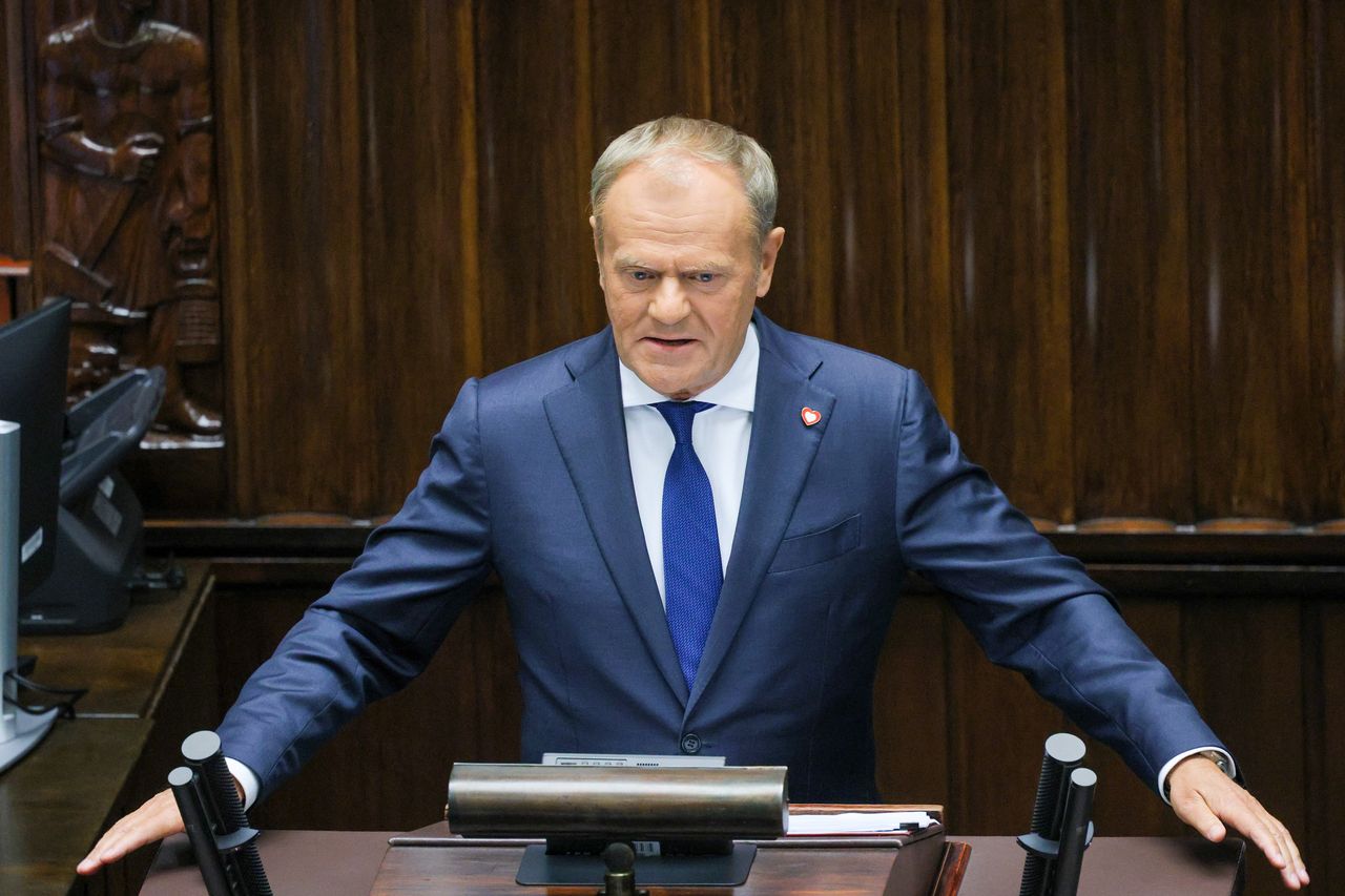Śmiech na sali. Tusk od razu stanowczo zareagował