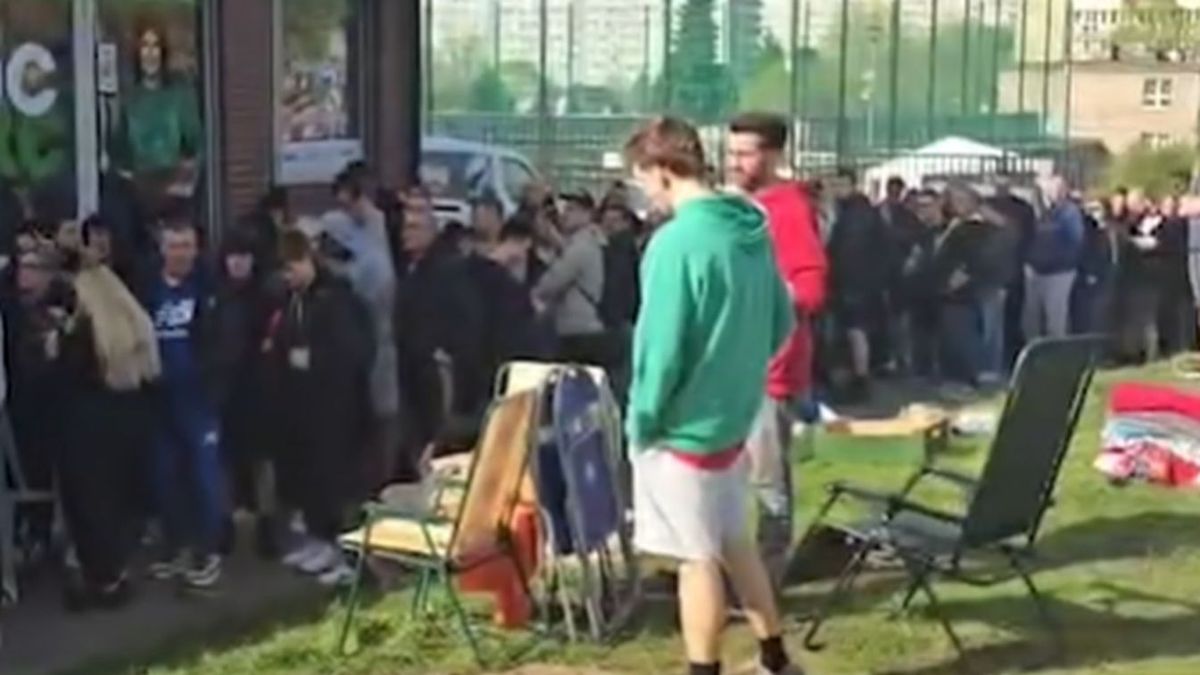 WP SportoweFakty / Kolejki przed kasą w Szczecinie