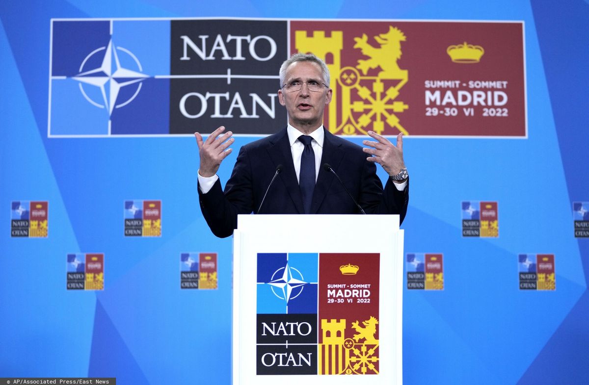 Sekretarz generalny NATO Jens Stoltenberg 