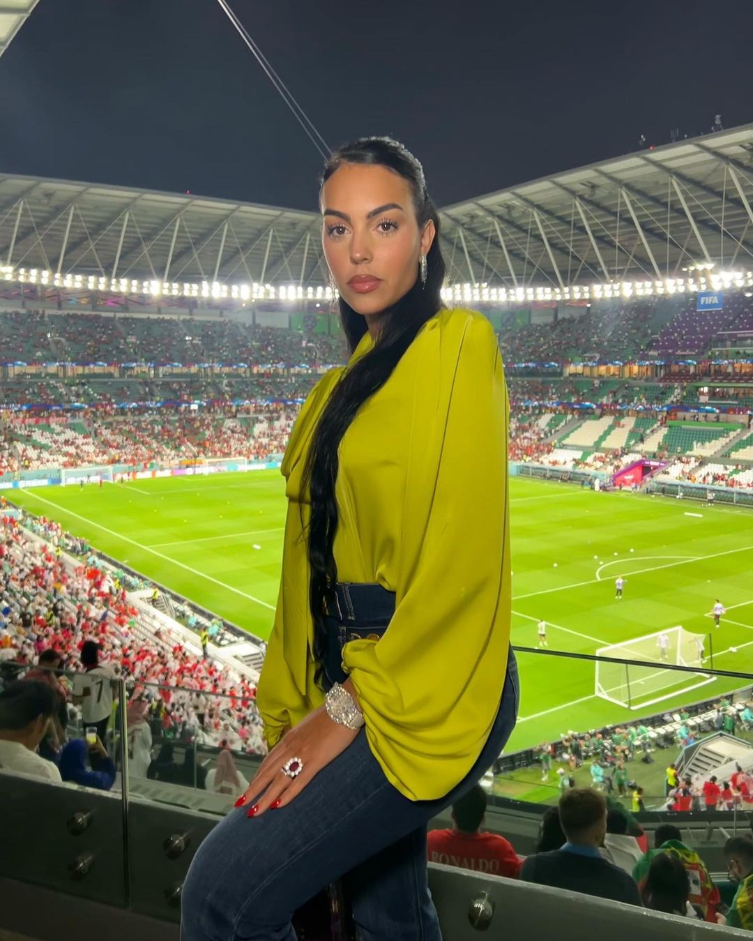 Georgina Rodriguez na mundialu