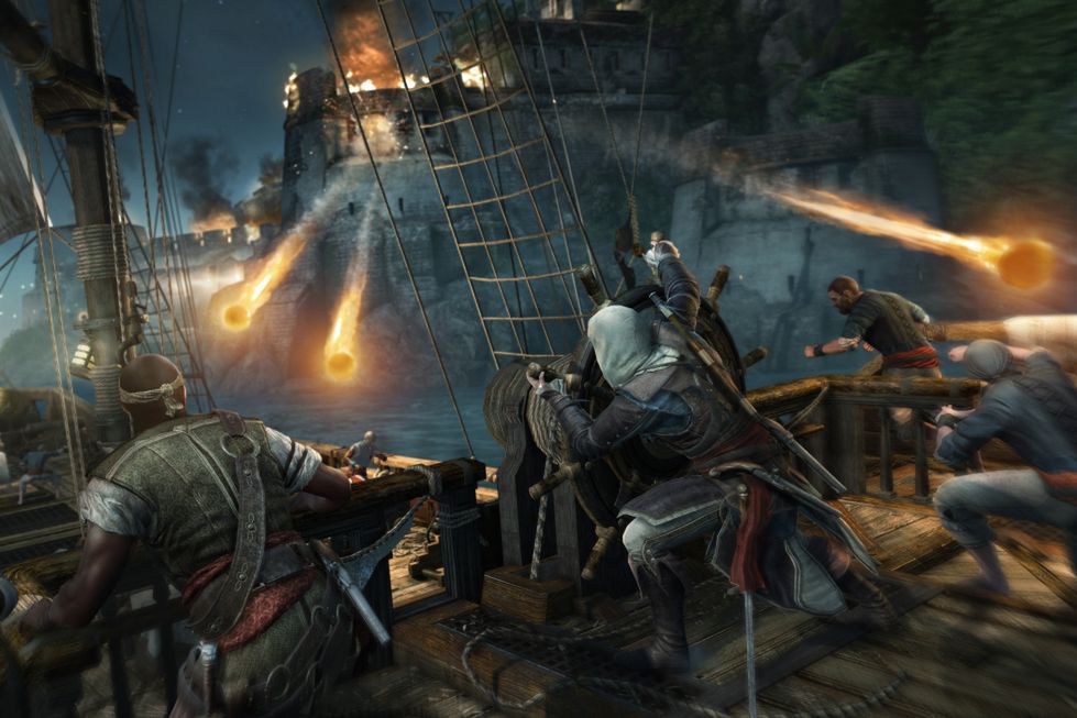 Nowy zwiastun Assassin's Creed IV: Black Flag — atak na fort