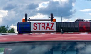 Ewakuacja szkoły w Małopolsce. Budynek musiało opuścić prawie 300 uczniów