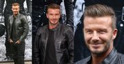 David Beckham w skórzanej kurtce promuje własne ubrania! (ZDJĘCIA)