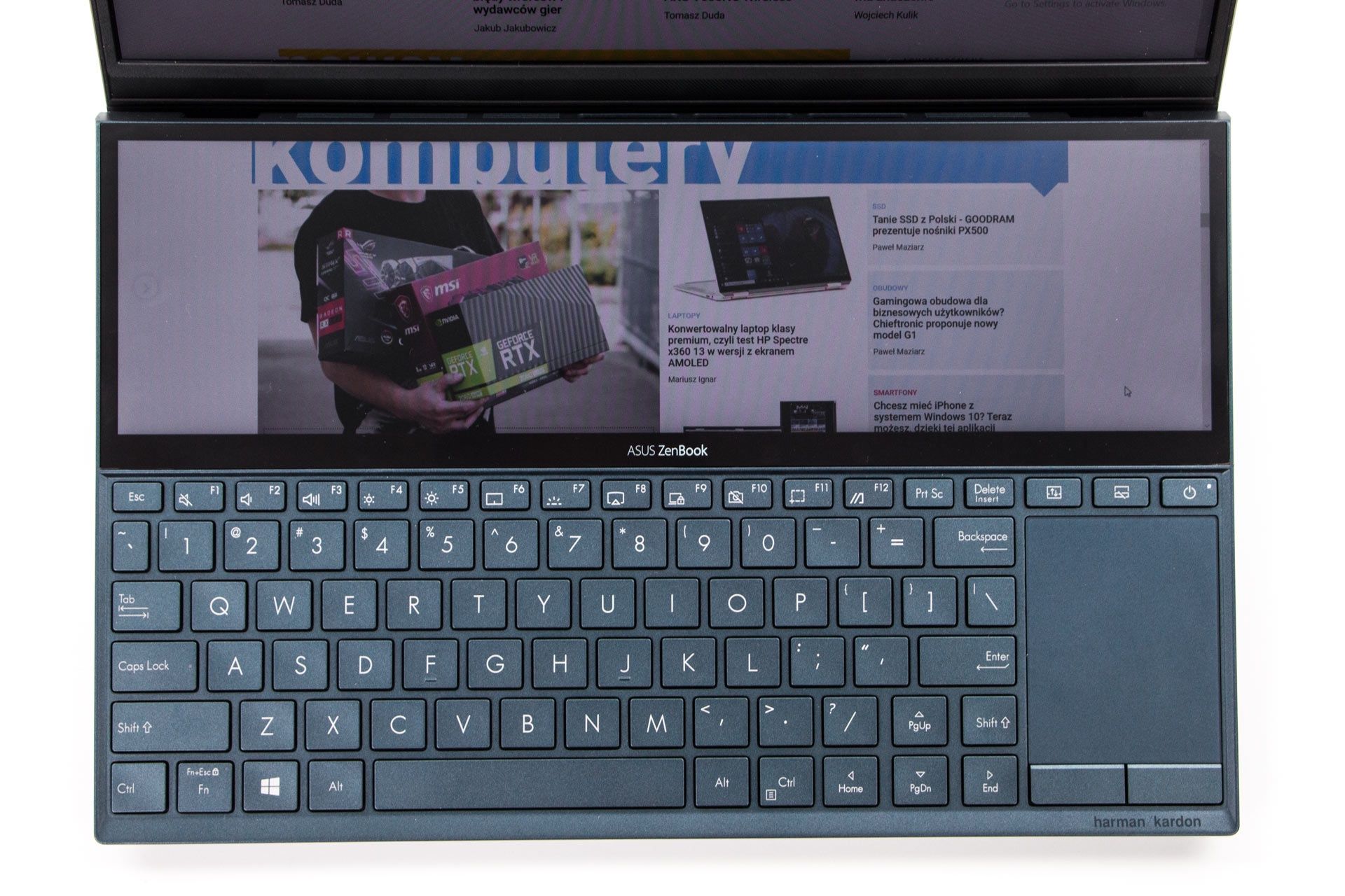 Asus ZenBook Duo 14 ScreenPad Plus