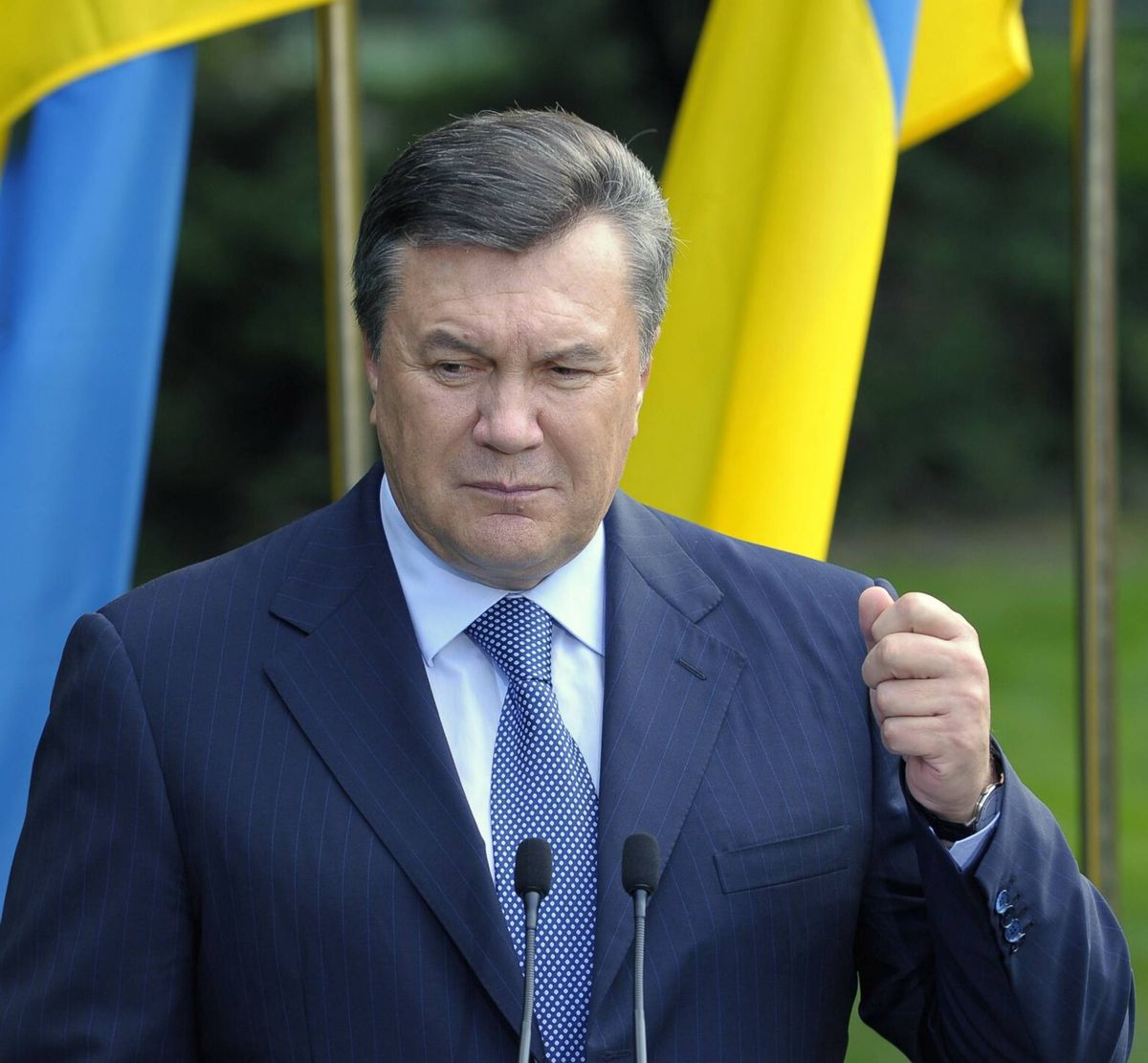 Były prezydent Ukrainy Wiktor Janukowycz