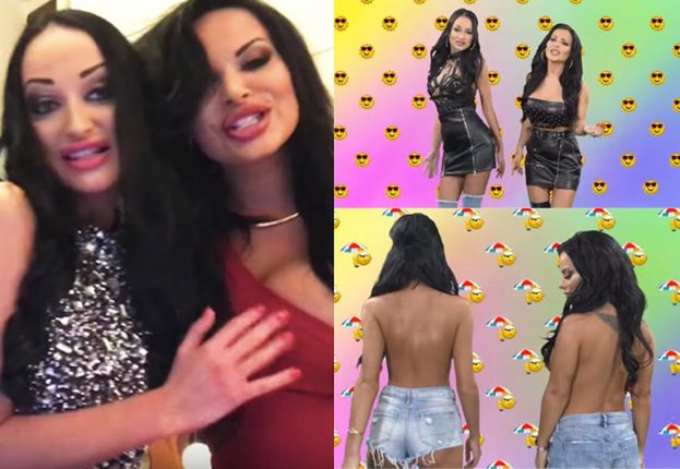 Półnagie Godlewskie śpiewają o pogodzie: "Miało być już ciepło wreszcie, ale zimno łapie w kleszcze"