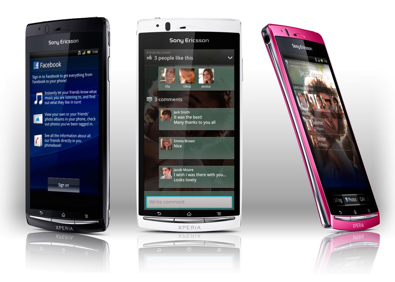 Sony Ericsson Xperia arc S - odświeżona wersja z procesorem 1,4 GHz i 3D