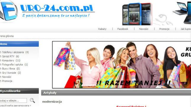 Uwaga na euro-24.com.pl. To sklep z elektroniką, który nie wysyła towaru 1