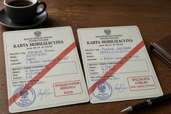 Rosyjska propaganda straszy Polską. Fałszywe karty mobilizacyjne w sieci