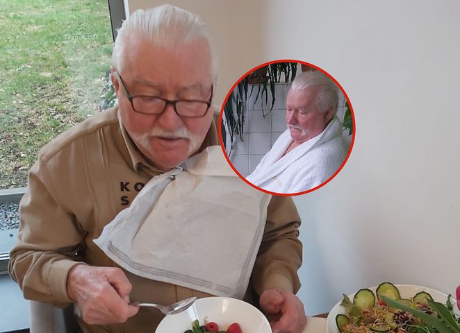 Lech Wałęsa korzysta z sanatorium