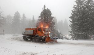 Fatalna pogoda. Zamknęli całkowicie drogę wojewódzką