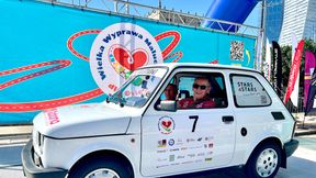 3200 km w kilka dni Fiatem 126p. Wielka wyprawa 94-letniego miliardera