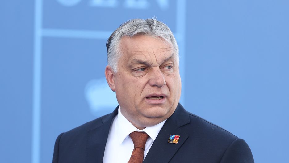 MADRID, SPAIN - JUNE 30: Hungary's Prime Minister Viktor Orban upon his arrival at the second and final day of the NATO 2022 Summit at the IFEMA Trade Fair Center MADRID, June 29, 2022, in Madrid, Spain. The NATO 2022 Summit officially began yesterday, June 29, and ends today. The celebration coincides with the 40th anniversary of Spain's accession to the North Atlantic Treaty Organization. The Russian invasion of Ukraine, the tensions between Moscow and the Alliance and the accession of Finland and Sweden mark the agenda of an event in which delegations from 40 countries participate and that turns Madrid into the epicenter of world politics during its celebration. (Photo By EUROPA PRESS/E. Parra. POOL via Getty Images)