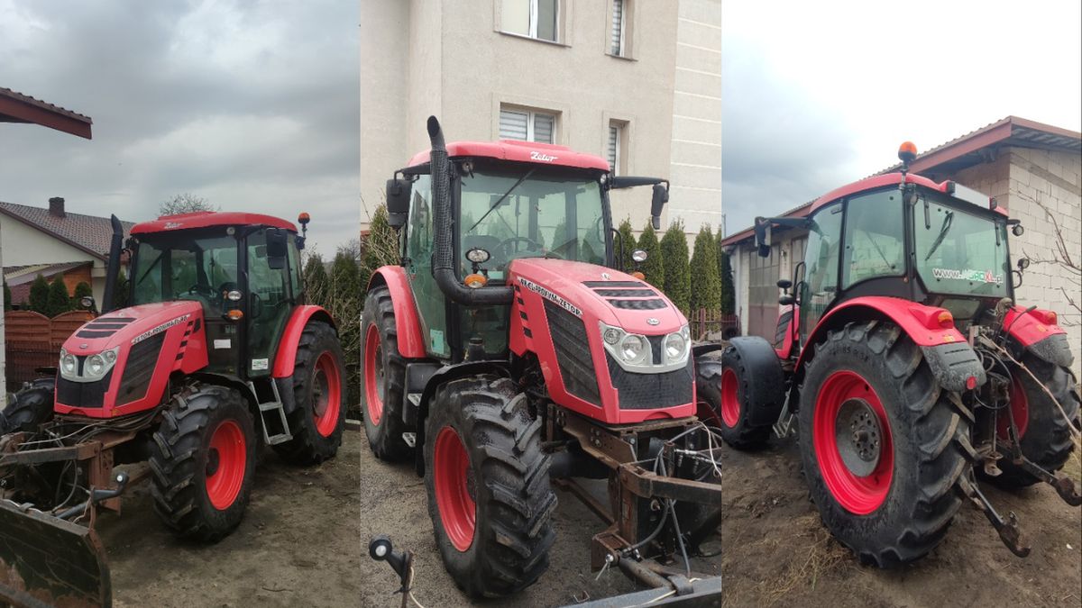 Zetor, który trafił na licytację komorniczą