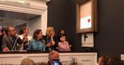 Zniszczony obraz wart dwa razy więcej. "Pocięte dzieło Banksy'ego można bez trudu naprawić"