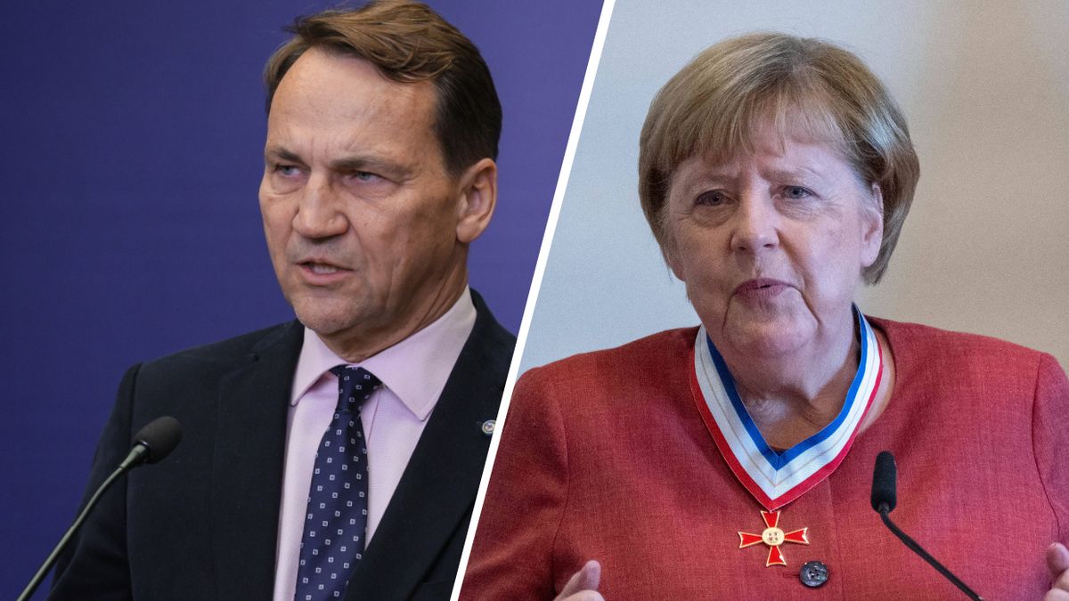 Szef MSZ Radosław Sikorski skomentował słowa b. kanclerz Niemiec