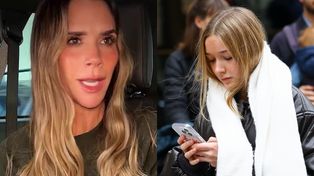 Victoria Beckham wspomina, jak 15-letnia Harper błagała ją o interwencję w szkole, bo zabronili jej się malować. "Mamusiu, nie możesz ZADZWONIĆ?!"