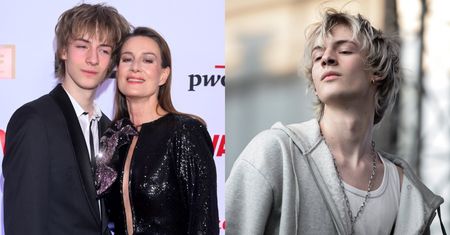 Maja Ostaszewska dla odmiany pokazała teraz SYNA w dniu jego 19. urodzin: "Ale podobny do pani" (ZDJĘCIA)