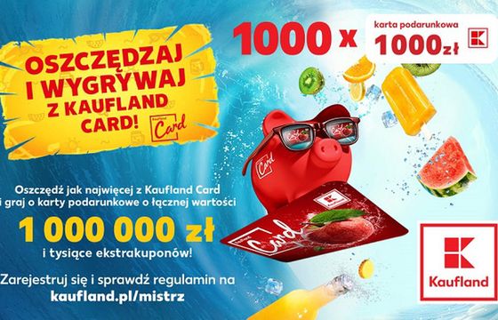 Kaufland pomaga klientom osiągać "mistrzostwo oszczędzania"