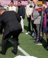 Wyjątkowy moment na stadionie Barcelony. To zostanie tam na zawsze