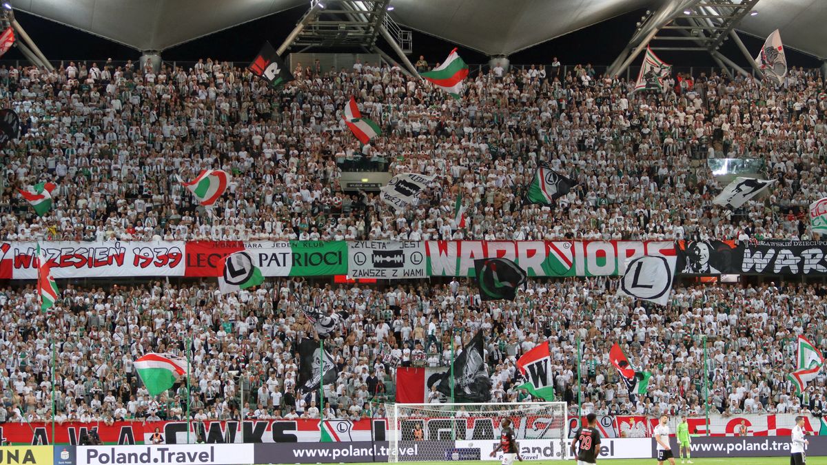 WP SportoweFakty / Mateusz Czarnecki / Na zdjęciu: kibice Legii Warszawa