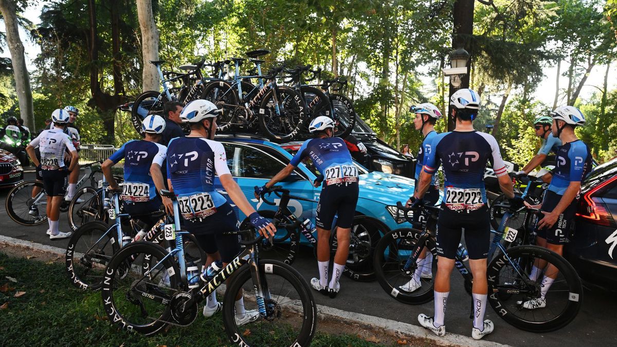 Getty Images / Dario Belingheri / Kolarze drużyny Izrael Premier Tech