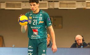 Polsat Sport 1 Siatkówka mężczyzn: Liga Mistrzów - rewanżowy mecz ćwierćfinałowy: Aluron CMC Warta Zawiercie - Cucine Lube Civitanova