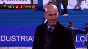 Bezradność czy szydera? Zinedine Zidane zaskoczył zachowaniem