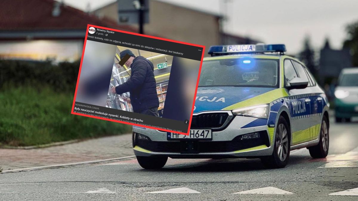 Nysa. Mężczyzna chodzi za kobietami