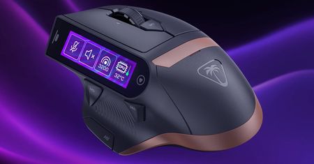 Mysz z ekranem dotykowym? Turtle Beach MC7 wygląda jak sprzęt z przyszłości