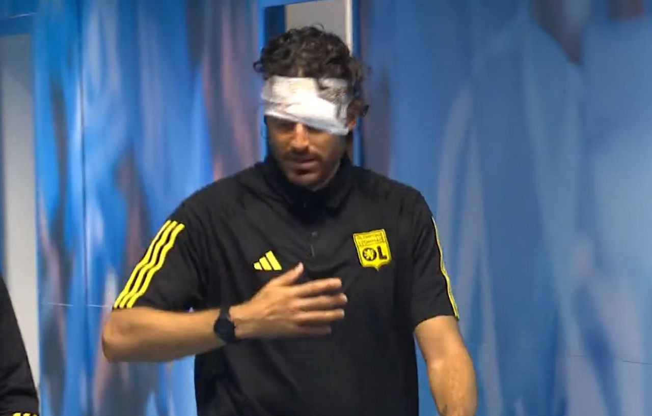 Fabio Grosso was injured in a hooligan attack.