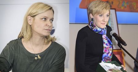Młynarska: "Agata Duda jest ładnie ubraną panią u boku uśmiechniętego pana z długopisem"