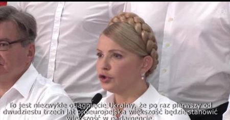 Prozachodnie partie, w tym partia Petro Poroszenki, wiodą w sondażach wyborów parlamentarnych